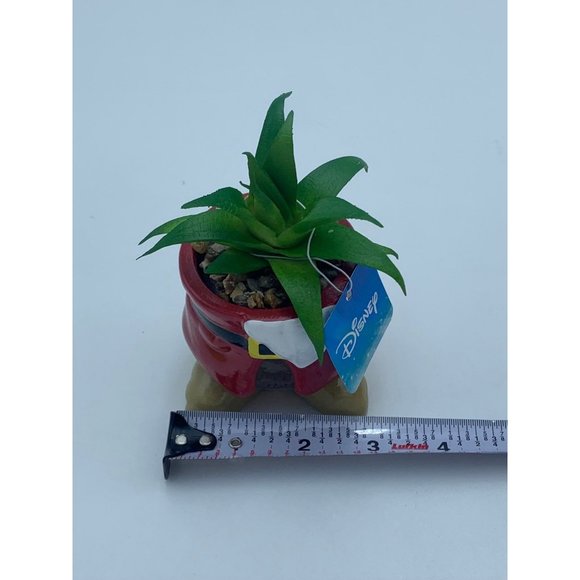 Disney Grumpy Ceramic mini planter with Faux Succulent - Picture 5 of 5